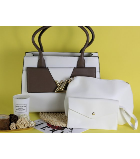 H1610 - Elegant Women's 3pc Handbag Set